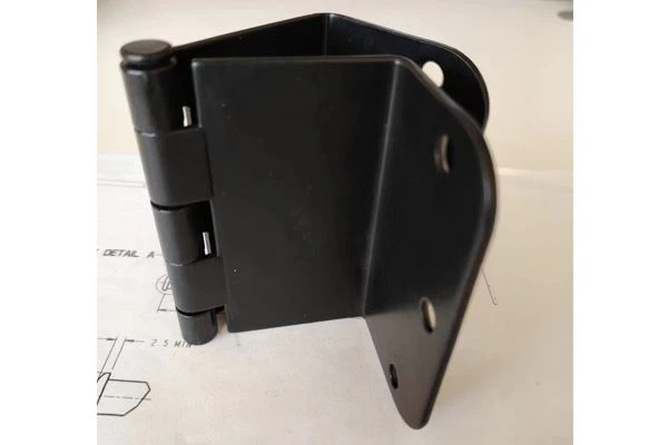 5mm Thick Zinc Aluminum Alloy Bi-Fold Door Industrial Hinge