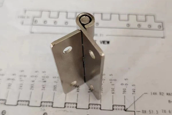 High-quality Zinc Alloy Metal Spring Hinges, Beautifully Shaped, Commonly Used in Toy Box Covers