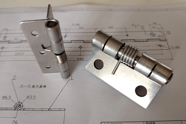 Spring Latch Hinge