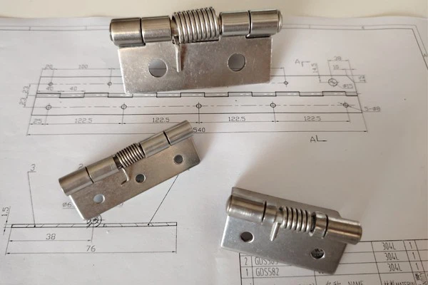 Spring Tension Door Hinges