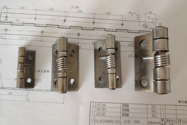 Spring Tension Door Hinges