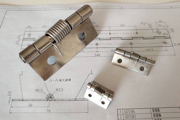 Stainless Steel Spring Door Hinges