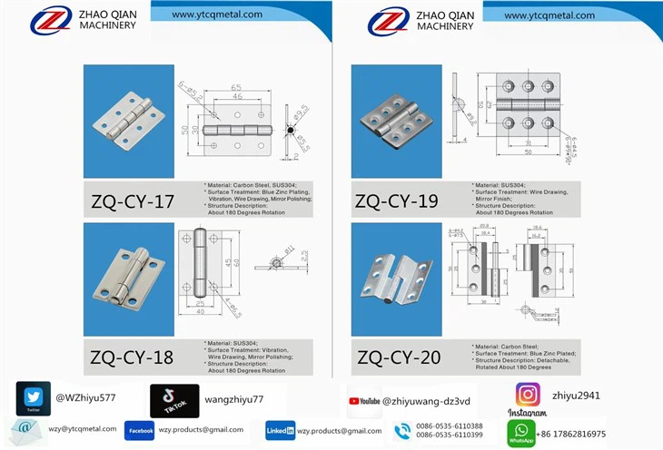 The Latest Hot Search For Thickened Heavy-duty Load-bearing Industrial Hinges