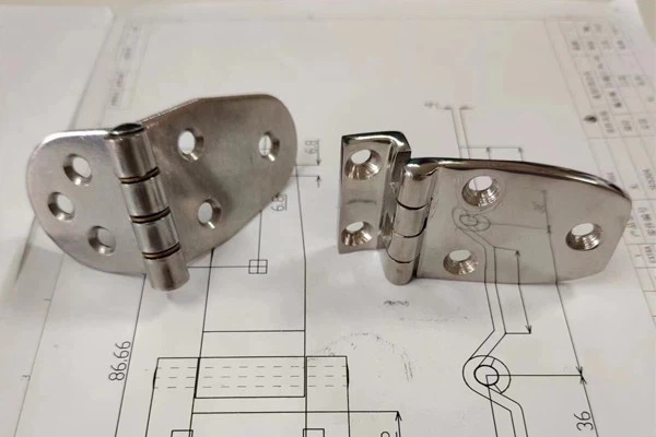 Zinc-copper-titanium Alloy Marine Hinges, With Comprehensive Advantages And Processes, Perform Well in All Types Of Ships